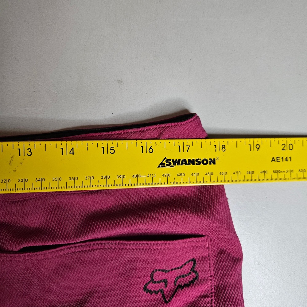 Fox Racing Ripley MTB Shorts Womens Large Pink Gray Mountain Bike 18486 - Picture 12 of 13